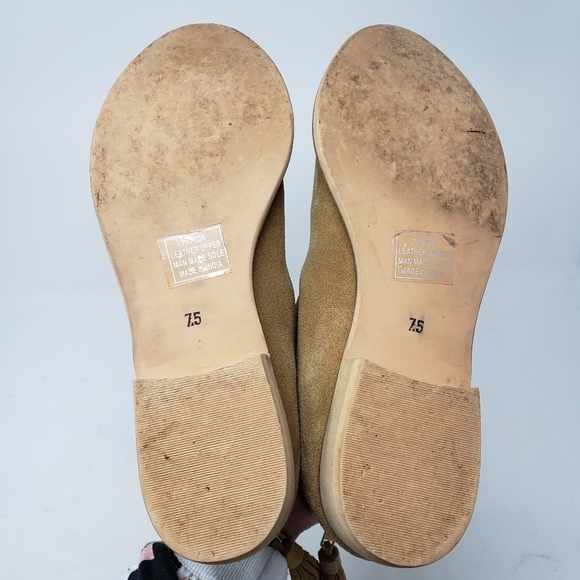 Ascot Friday x Matisse Payton tan suede ankle boot size 7.5 - Picture 7 of 9